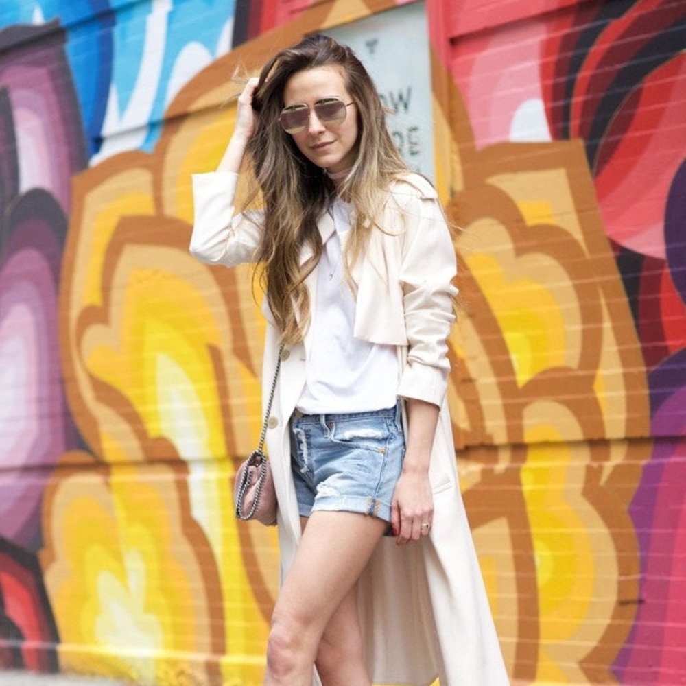 Levis denim jean shorts